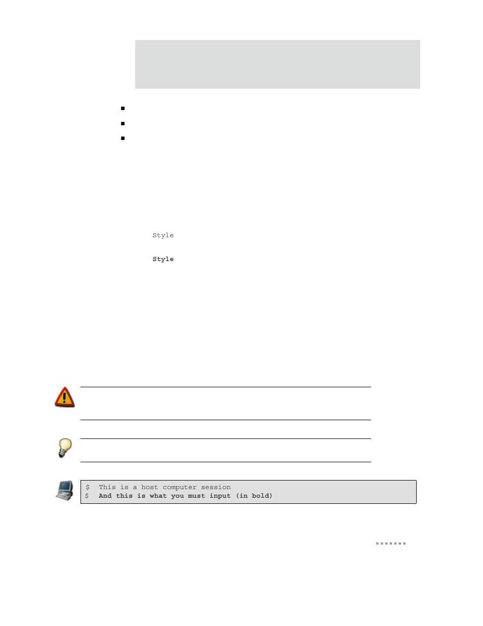 Conventions used in this manual | Digi 9P 9360/9750 User Manual | Page 13 / 75