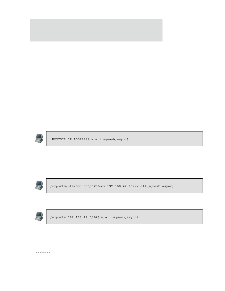 Nfs server | Digi 9P 9360/9750 User Manual | Page 18 / 75