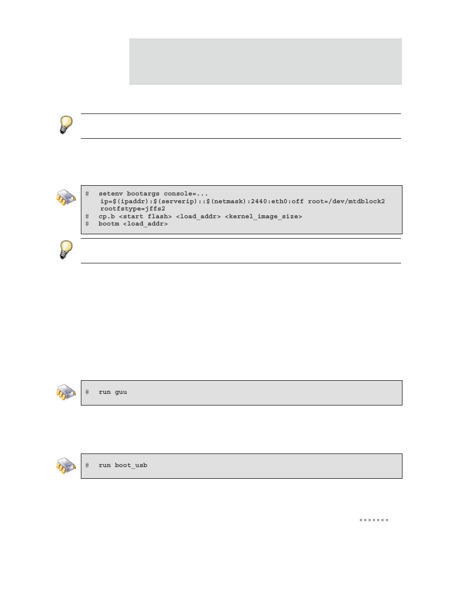 Nor flash, Nor flash usb | Digi 9P 9360/9750 User Manual | Page 47 / 75