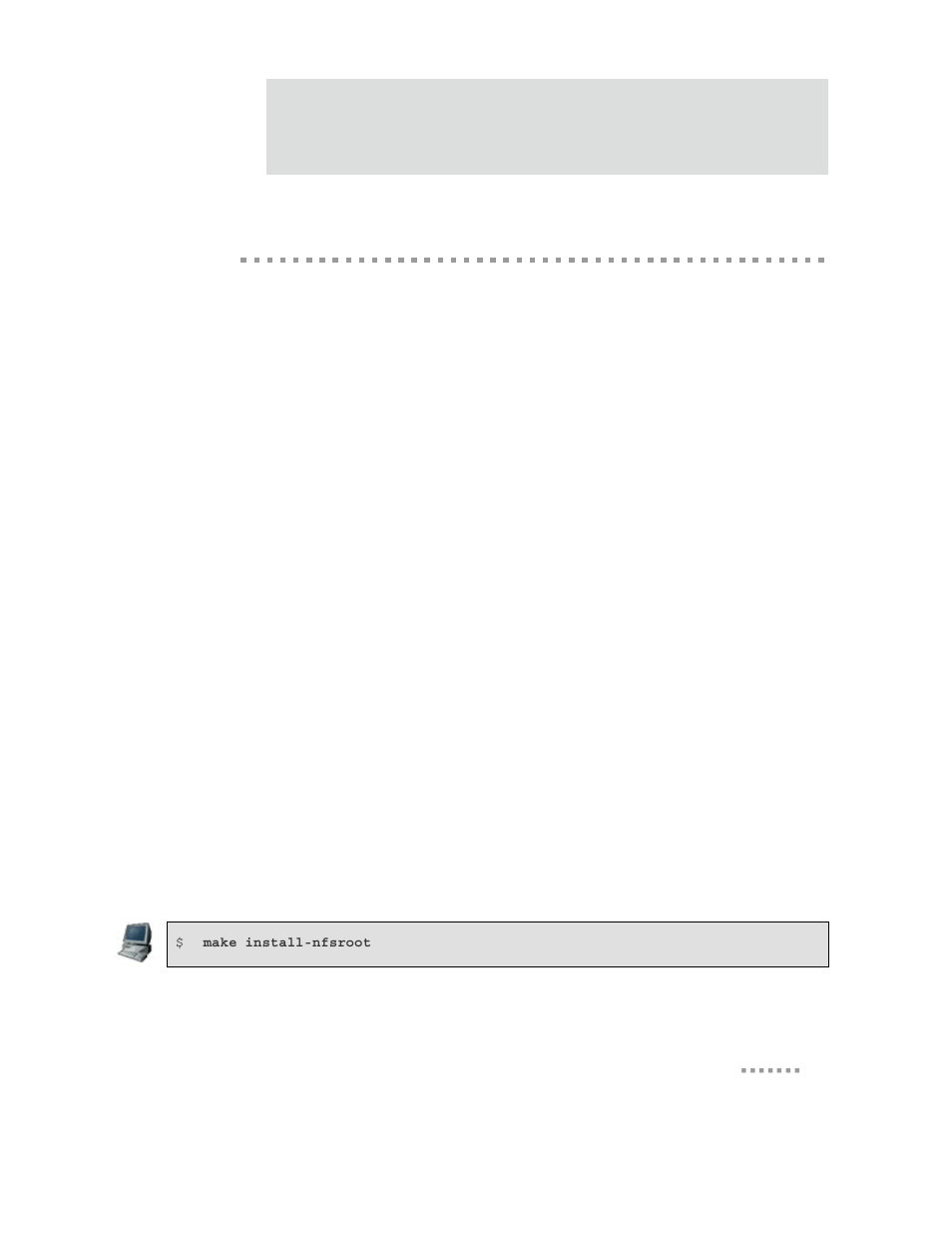 Root file system types, Nfsroot, Chapter 8 root file system types | Digi 9P 9360/9750 User Manual | Page 55 / 75