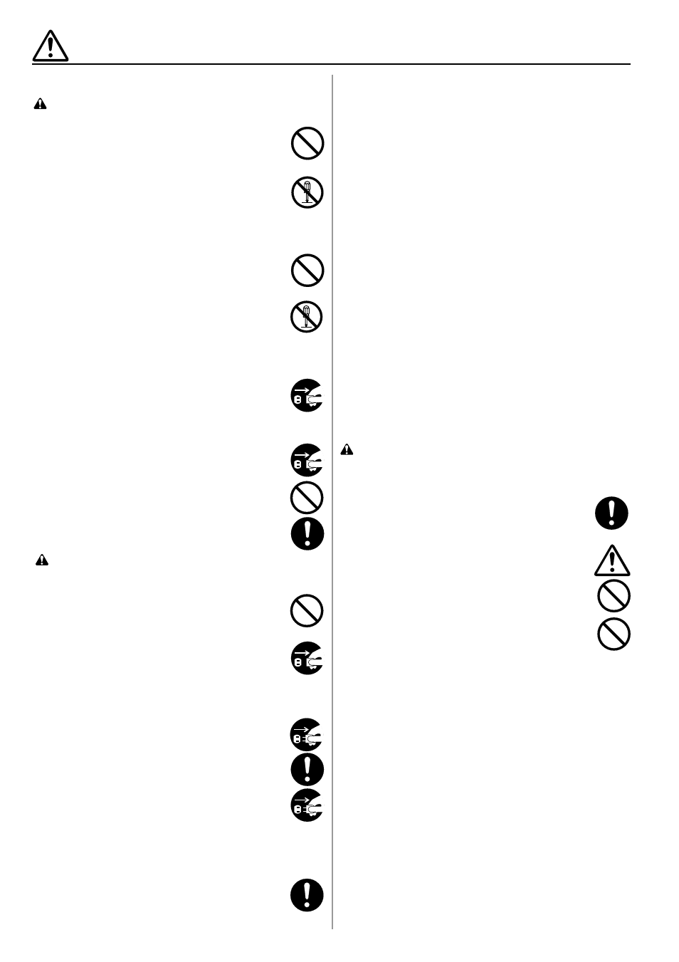 Precautions for use, Cautions when handling consumables, Cautions when using the copier | TA Triumph-Adler CX 8682 User Manual | Page 10 / 102