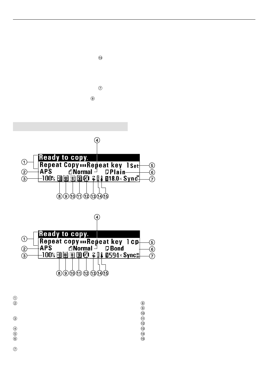 Chapter 2 names of parts | TA Triumph-Adler CX 8682 User Manual | Page 16 / 102