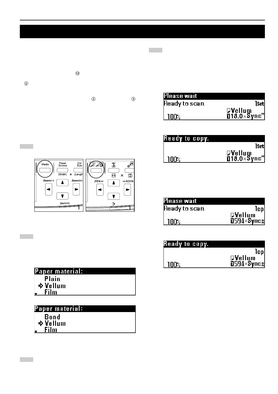 Paper material selection | TA Triumph-Adler CX 8682 User Manual | Page 29 / 102