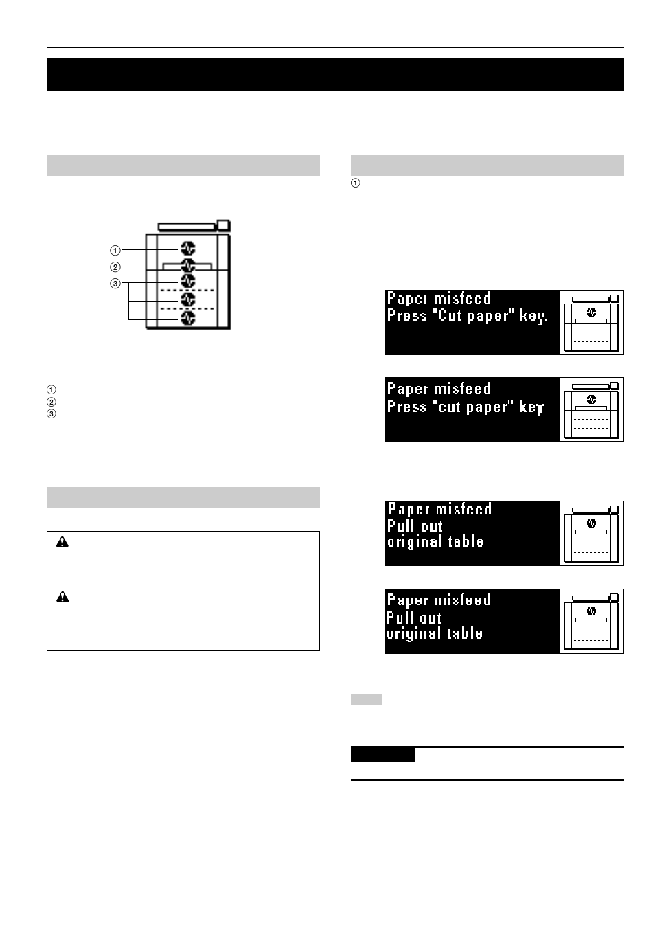 When paper or an original jams | TA Triumph-Adler CX 8682 User Manual | Page 91 / 102