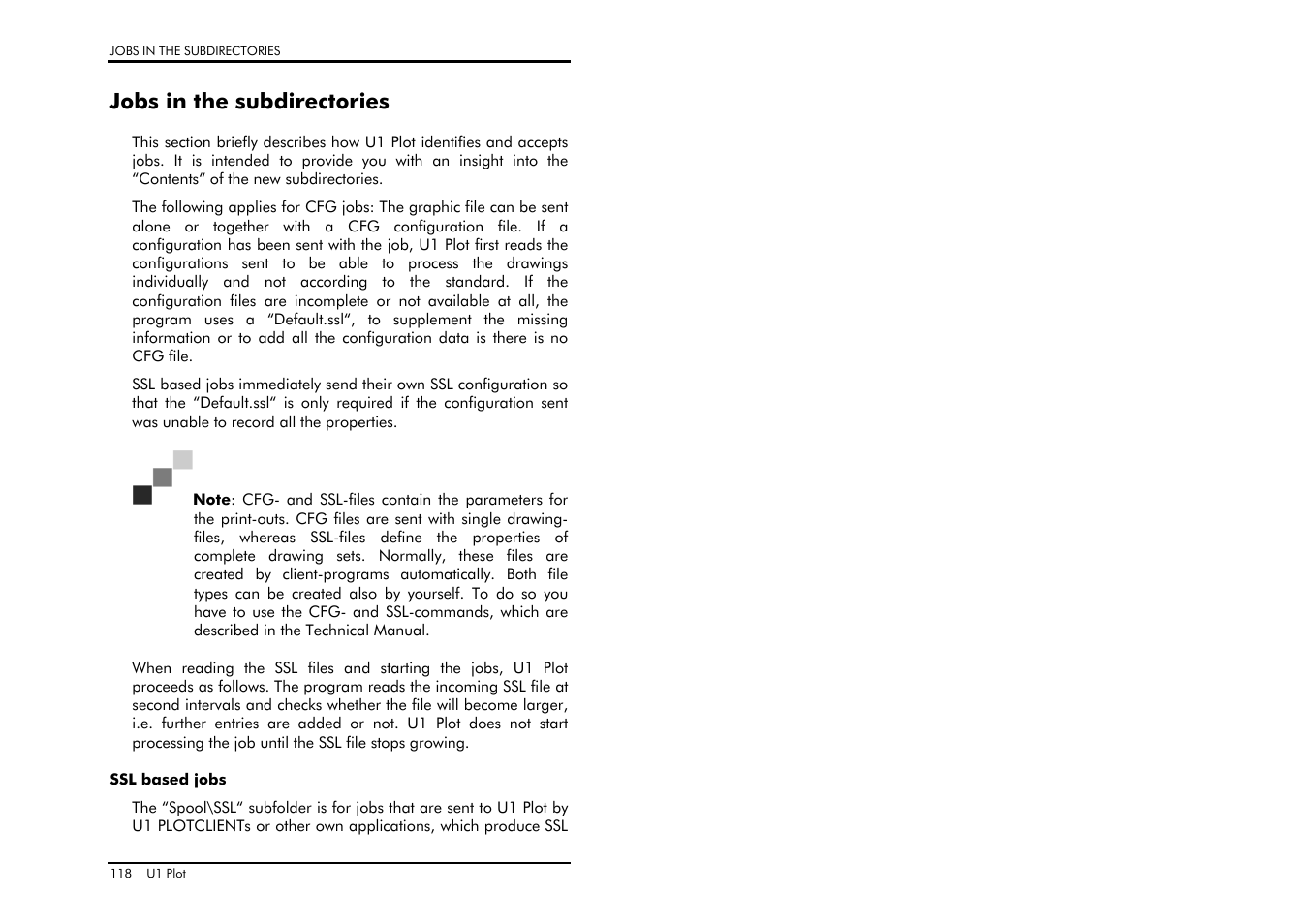 Jobs in the subdirectories, Ssl based jobs | TA Triumph-Adler CX 8682 User Manual | Page 118 / 129