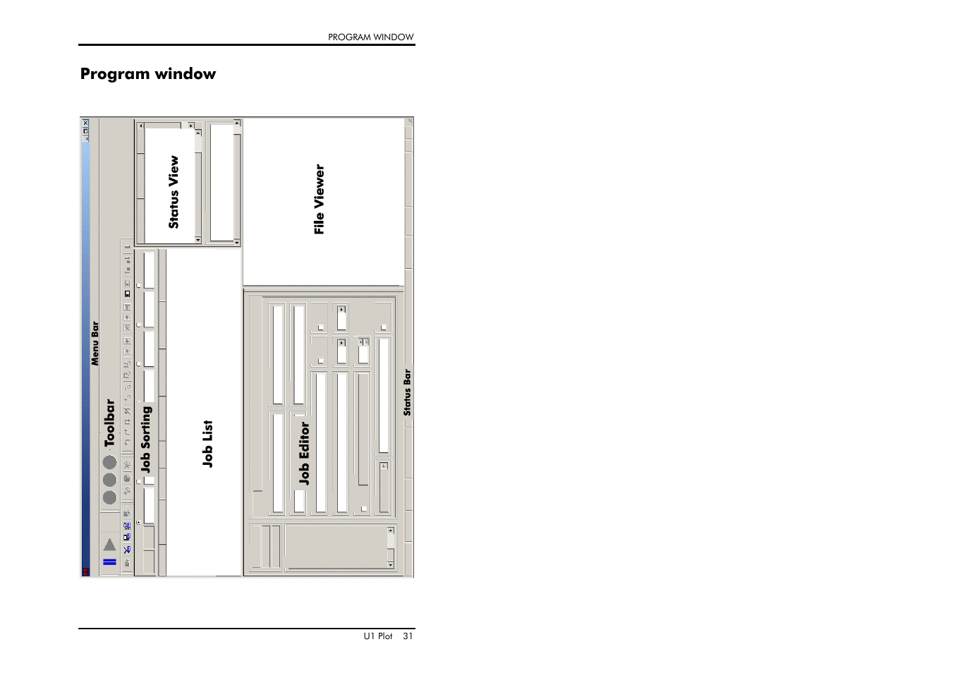 Program window | TA Triumph-Adler CX 8682 User Manual | Page 31 / 129