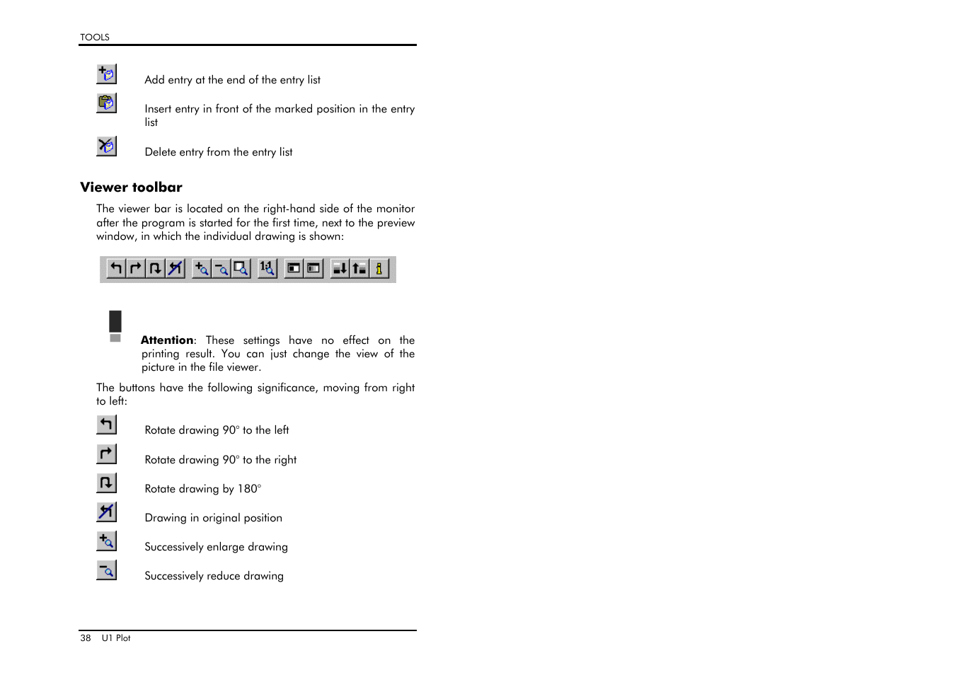 Viewer toolbar | TA Triumph-Adler CX 8682 User Manual | Page 38 / 129