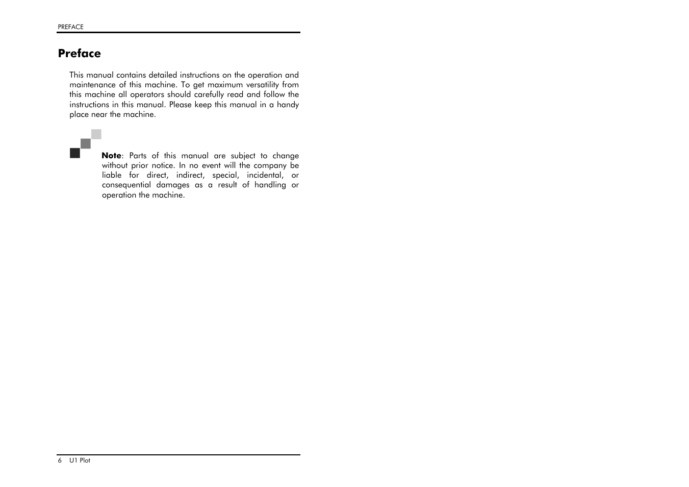Preface | TA Triumph-Adler CX 8682 User Manual | Page 6 / 129