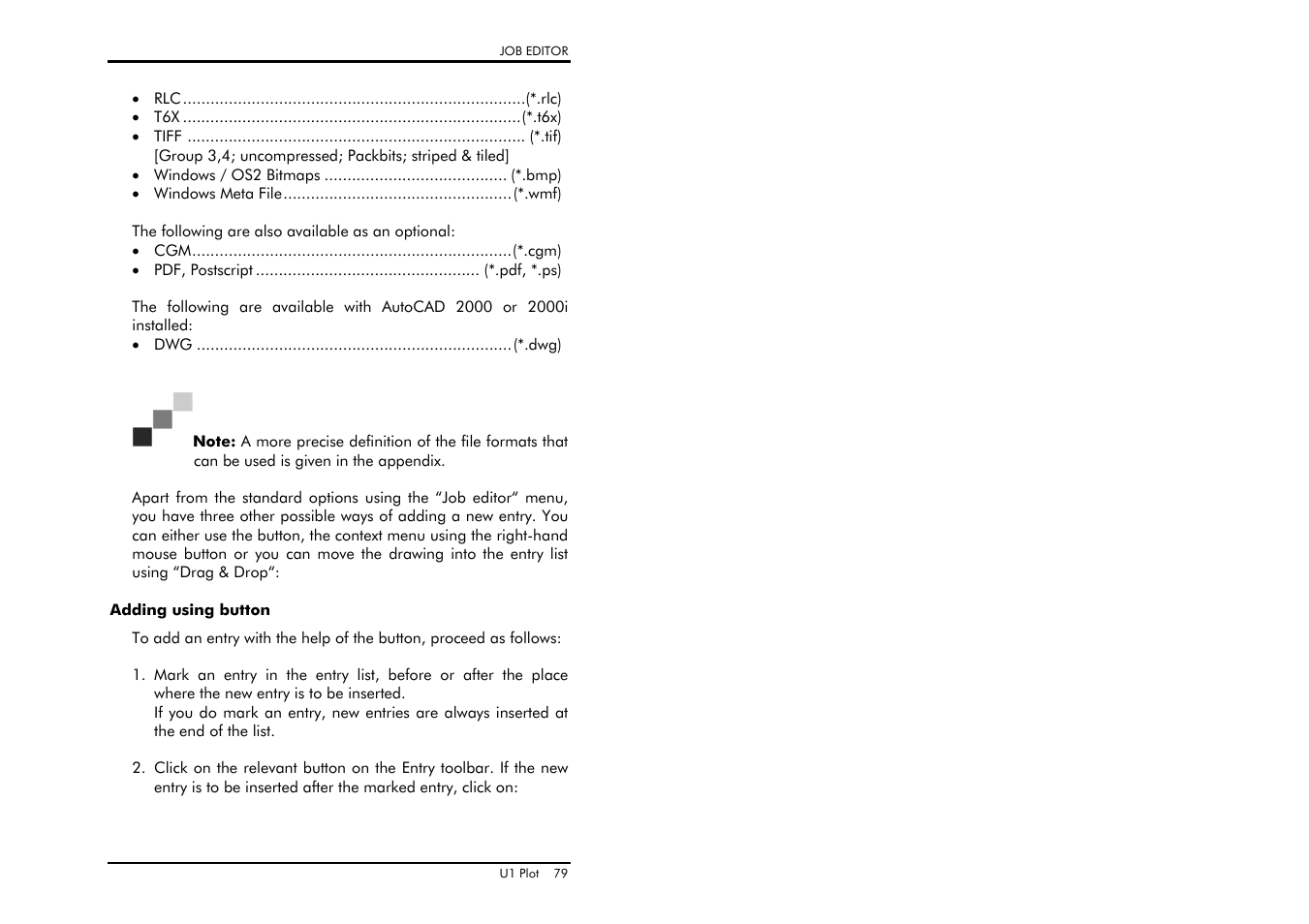 Adding using button | TA Triumph-Adler CX 8682 User Manual | Page 79 / 129