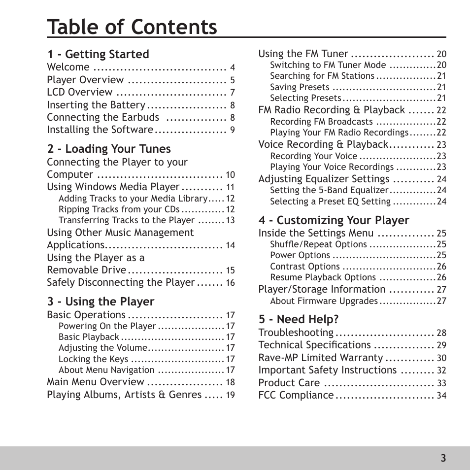 Digital Voice Systems Amp128 User Manual | Page 3 / 36