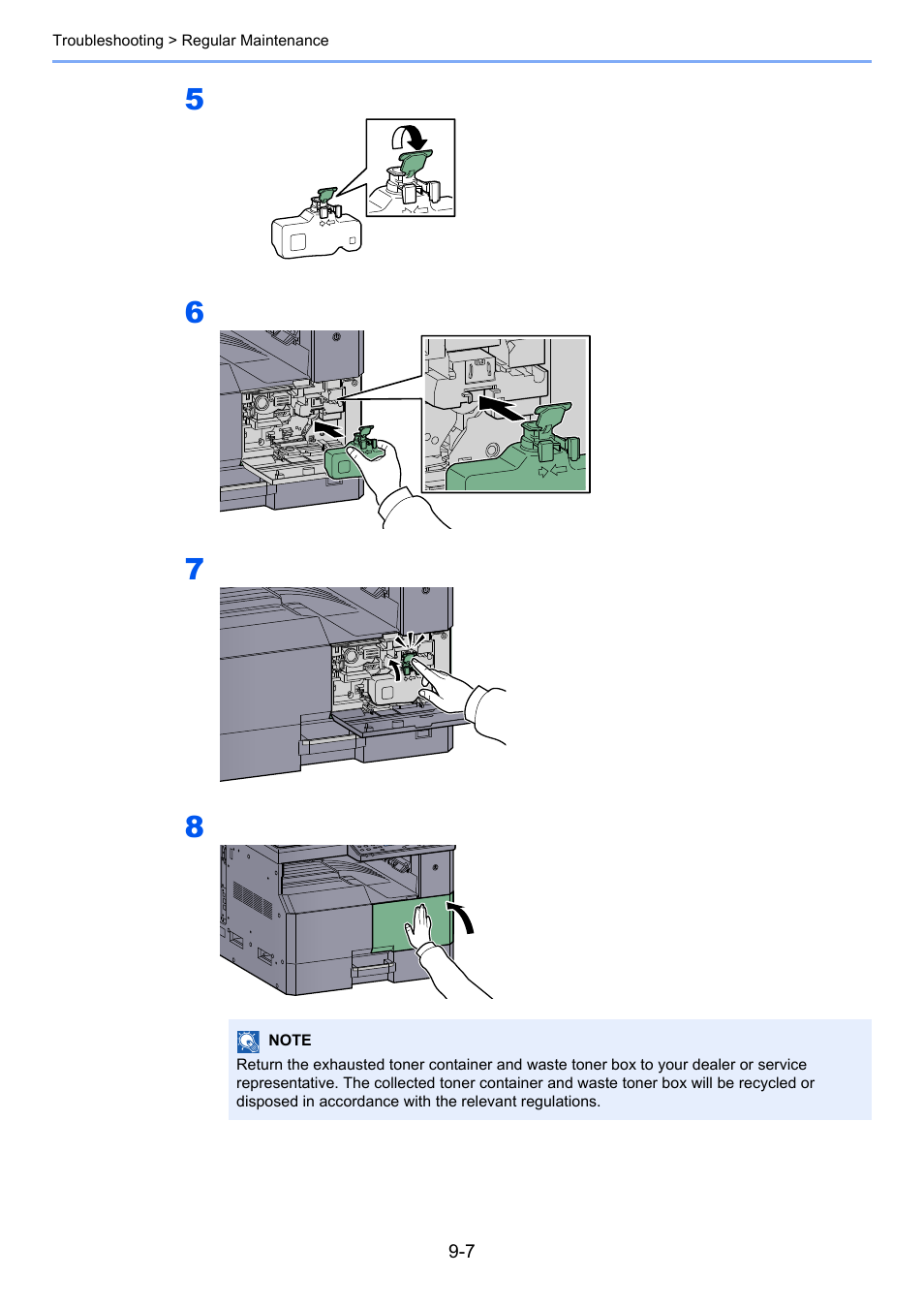 TA Triumph-Adler 1855 User Manual | Page 174 / 212