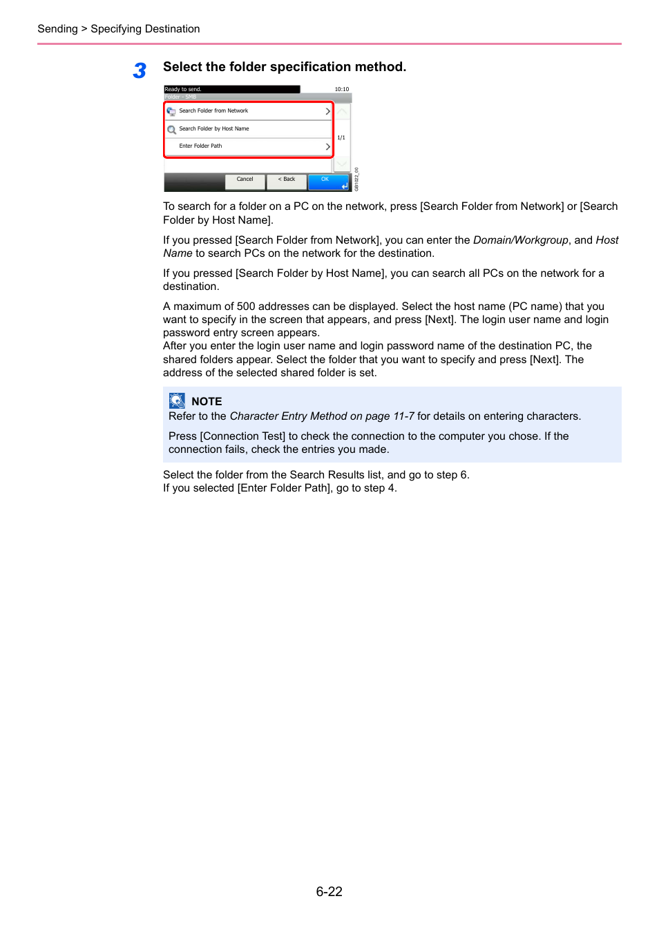 Select the folder specification method | TA Triumph-Adler 206ci User Manual | Page 182 / 382