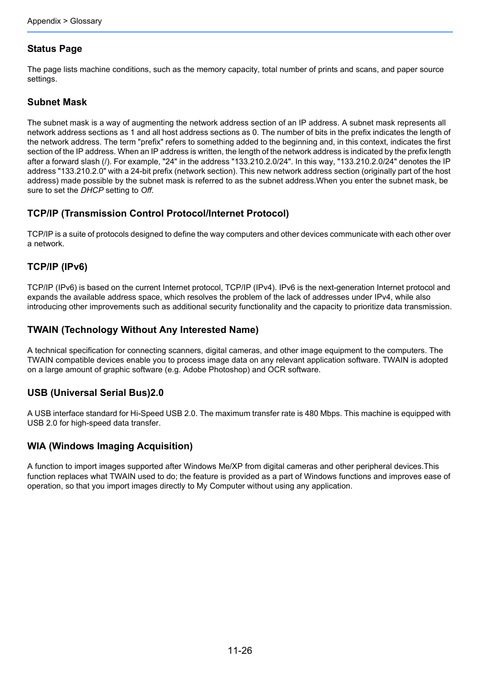 TA Triumph-Adler 206ci User Manual | Page 374 / 382