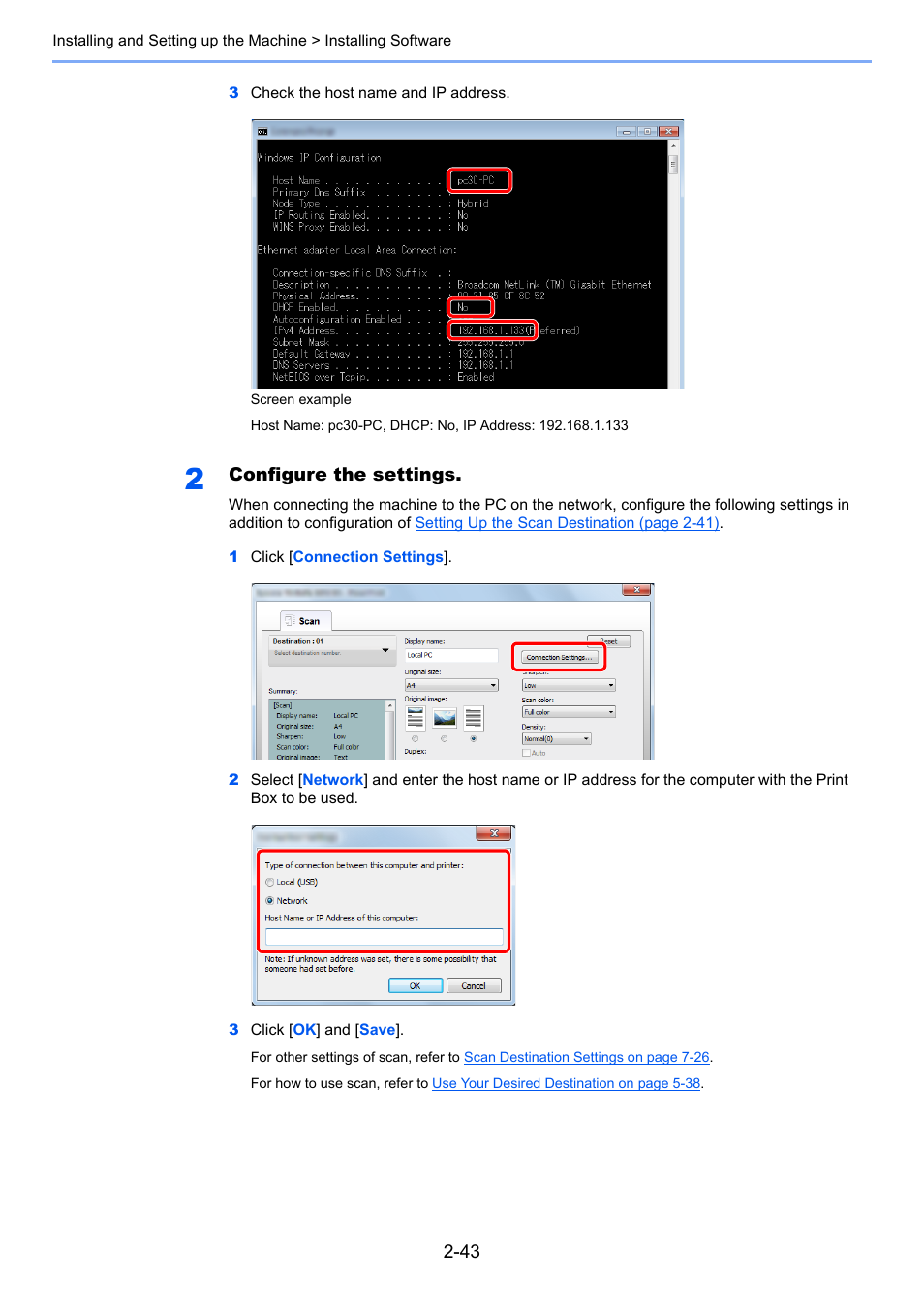 Configure the settings | TA Triumph-Adler 2256 User Manual | Page 71 / 267
