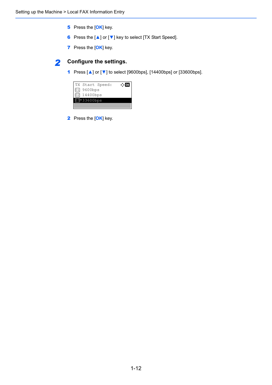 Configure the settings | TA Triumph-Adler 2256 User Manual | Page 26 / 152