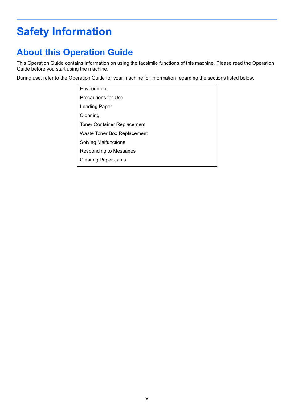 Safety information, About this operation guide | TA Triumph-Adler 2256 User Manual | Page 7 / 152