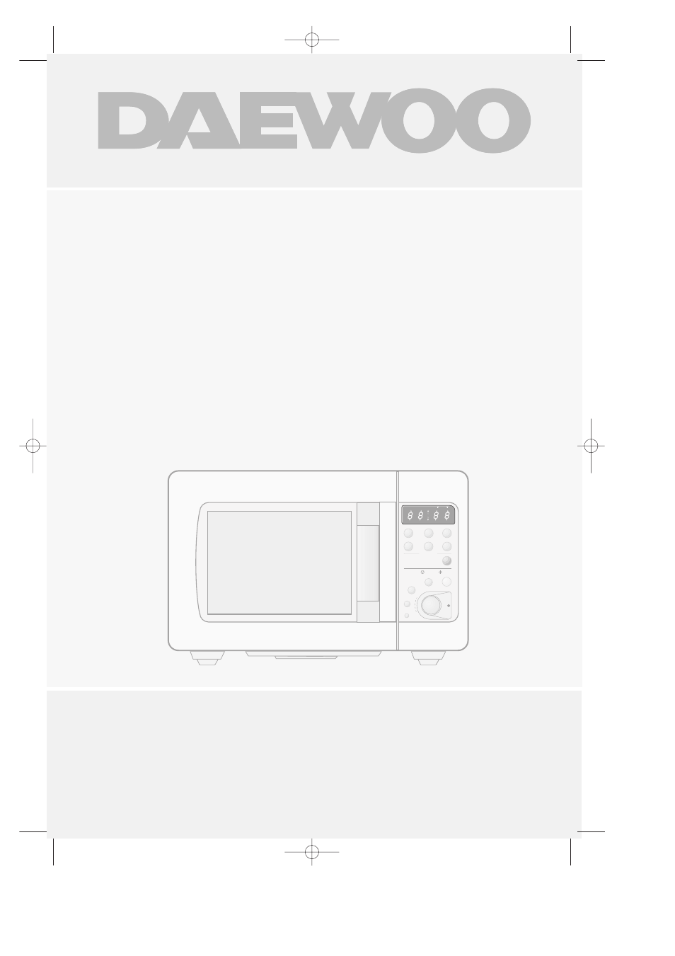 Daewoo KOC-870T User Manual | 18 pages