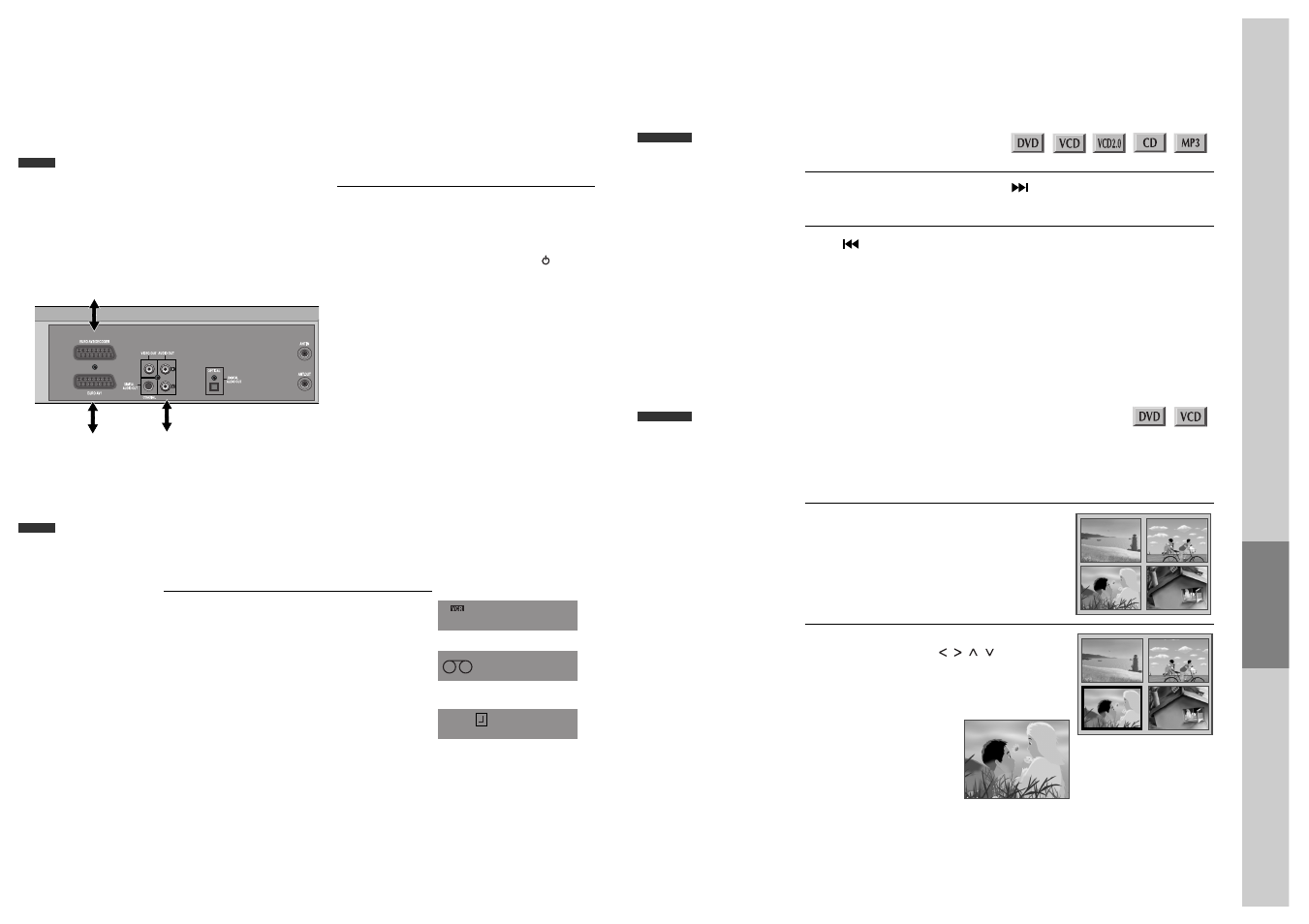 Playing a desired scene | Daewoo SD-3500 User Manual | Page 18 / 28