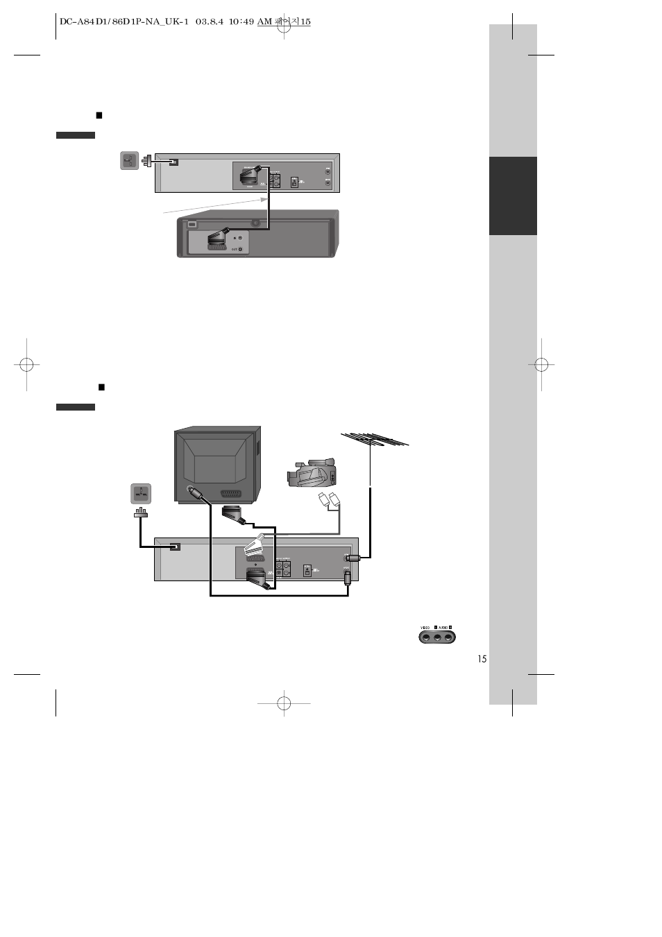 How to connect your player to a camcorder, How to connect | Daewoo SD-9500P User Manual | Page 16 / 58