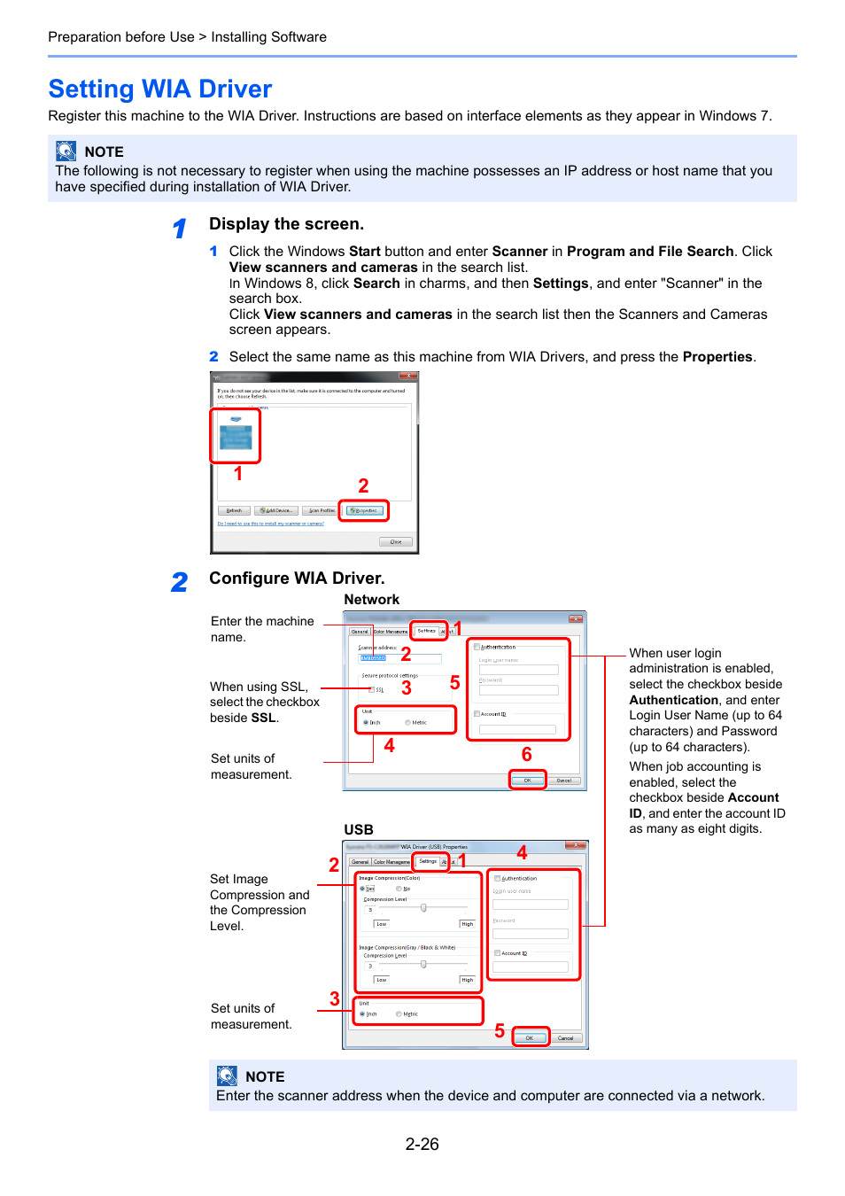 Setting wia driver, Setting wia driver -26 | TA Triumph-Adler 261ci User Manual | Page 62 / 396