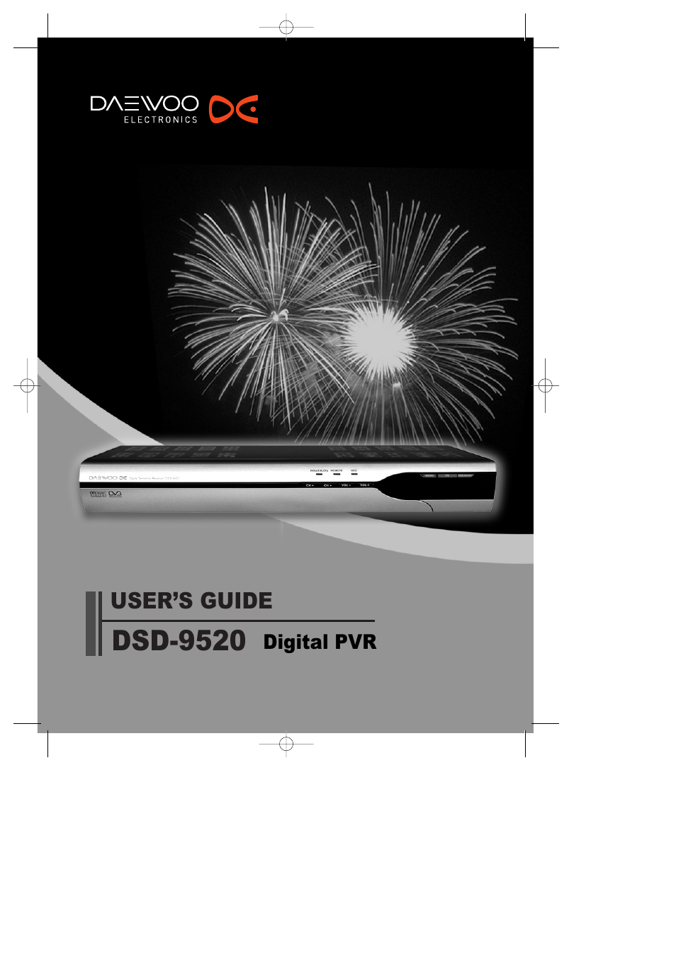 Daewoo Digital PVR DSD-9520 User Manual | 29 pages