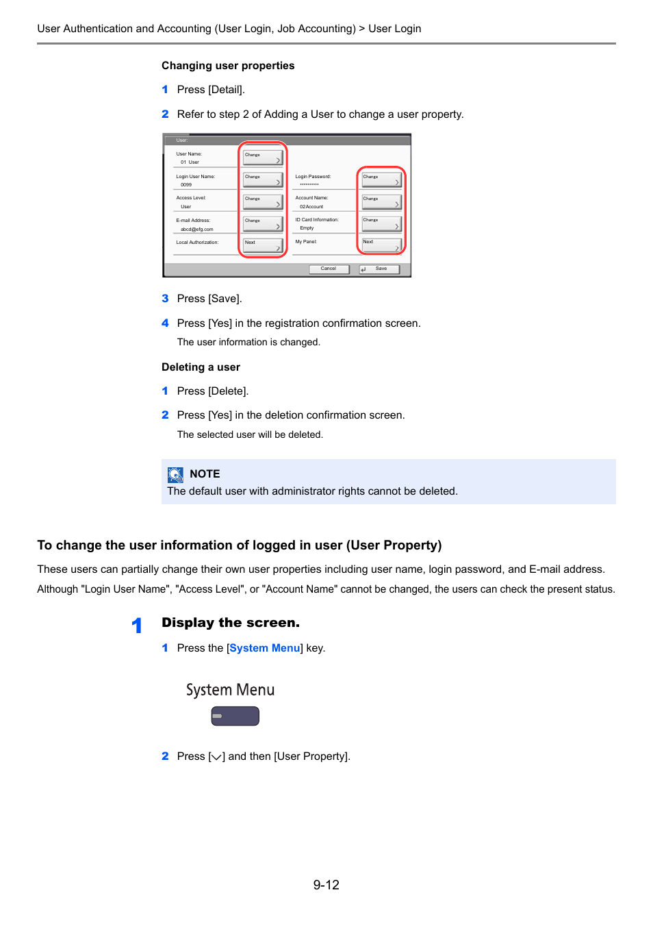 Display the screen | TA Triumph-Adler 3005ci User Manual | Page 418 / 572