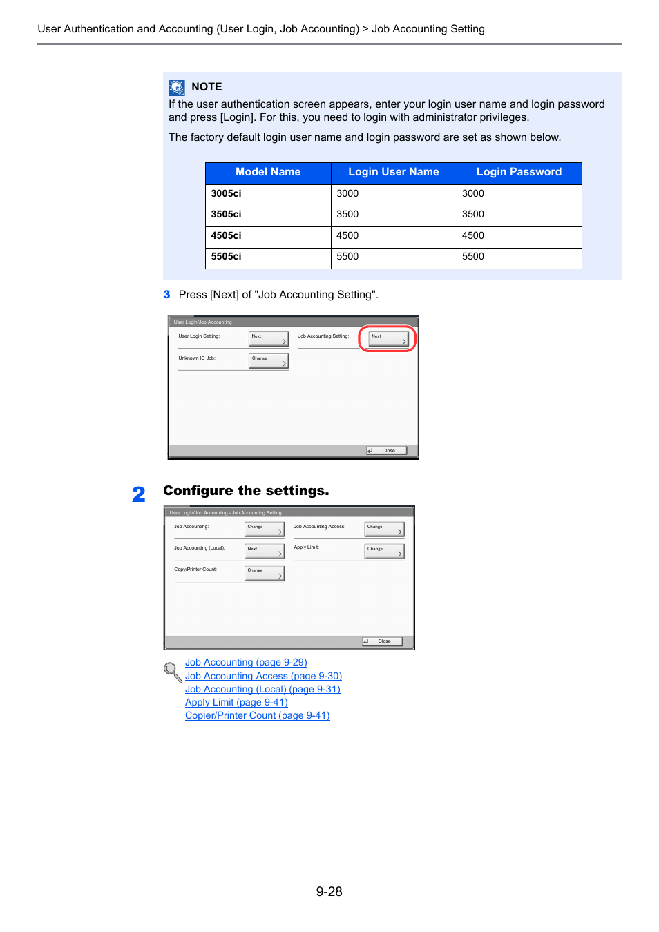 Configure the settings | TA Triumph-Adler 3005ci User Manual | Page 434 / 572