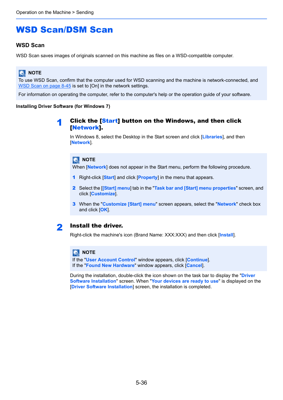 Wsd scan/dsm scan, Wsd scan/dsm scan -36 | TA Triumph-Adler 3060i User Manual | Page 208 / 526