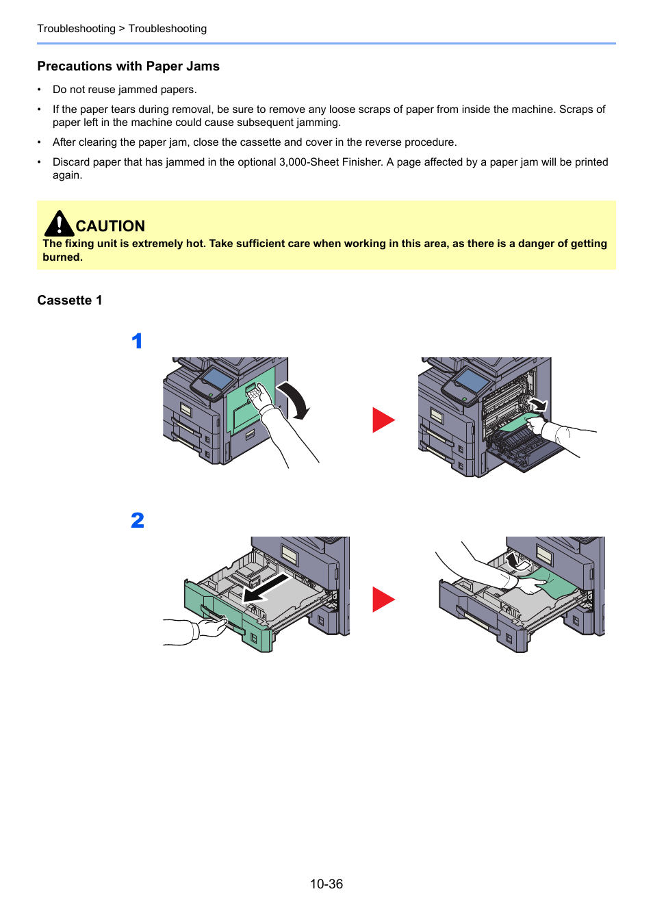 Caution | TA Triumph-Adler 3060i User Manual | Page 466 / 526