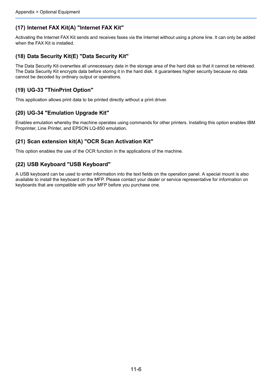TA Triumph-Adler 3060i User Manual | Page 490 / 526