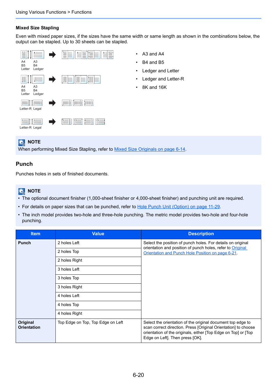 Punch | TA Triumph-Adler 3555i User Manual | Page 268 / 550