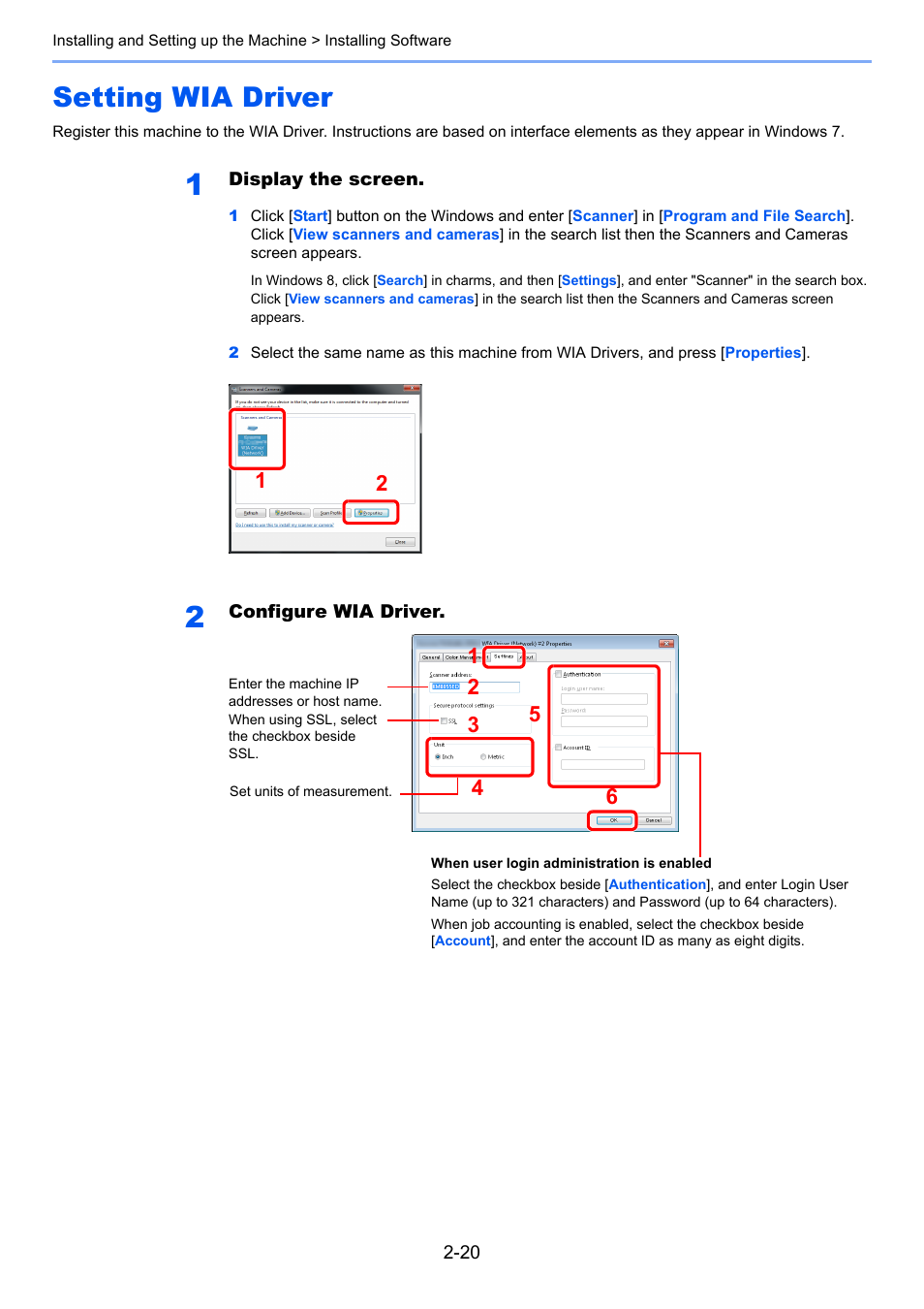 Setting wia driver, Setting wia driver -20 | TA Triumph-Adler 3555i User Manual | Page 76 / 550