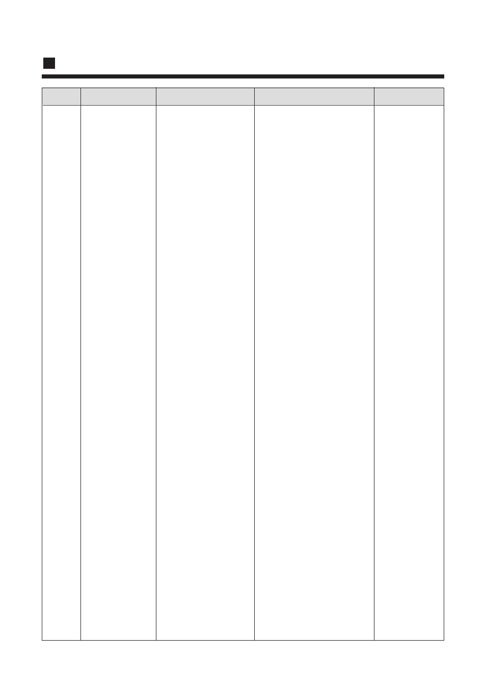 Electrical parts list | Daewoo 14Q1 User Manual | Page 48 / 77