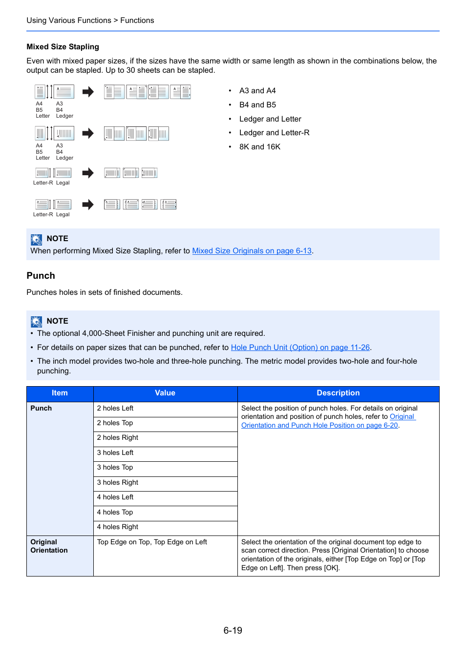 Punch | TA Triumph-Adler 6555i User Manual | Page 269 / 540