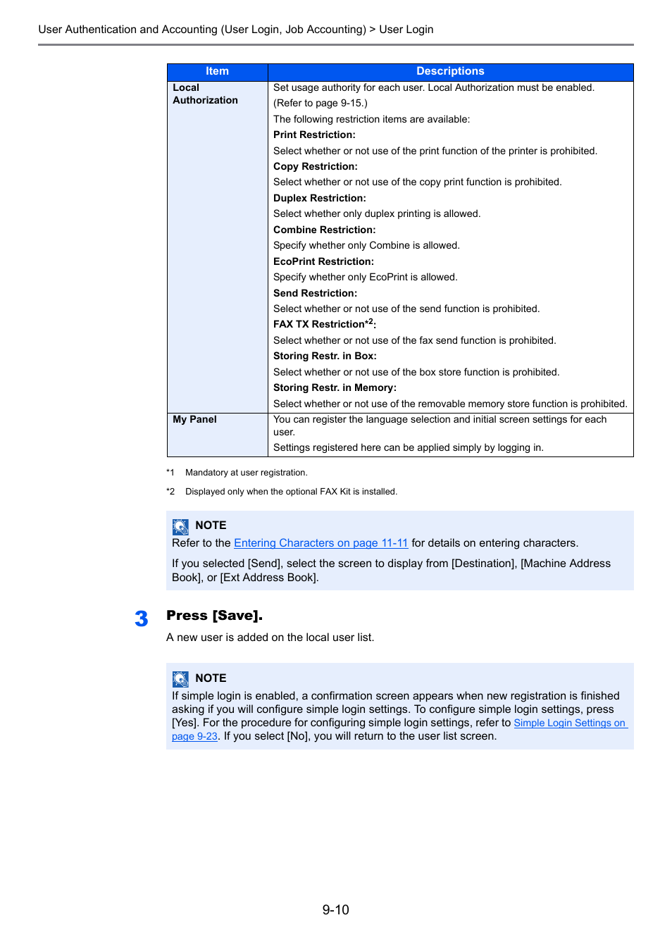 Press [save | TA Triumph-Adler 6555i User Manual | Page 404 / 540