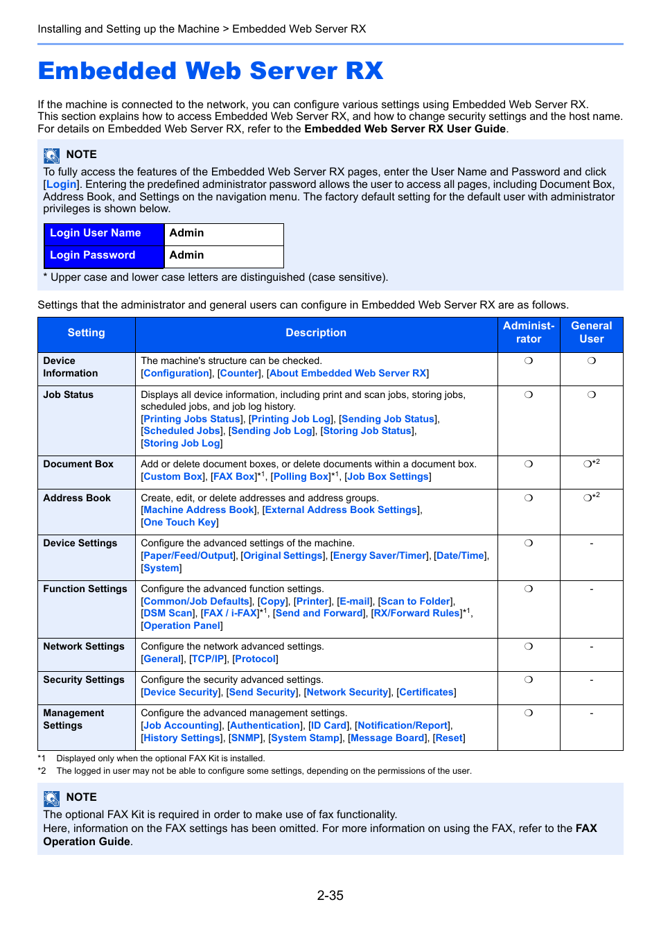 Embedded web server rx, Embedded web server rx -35 | TA Triumph-Adler 6555i User Manual | Page 91 / 540