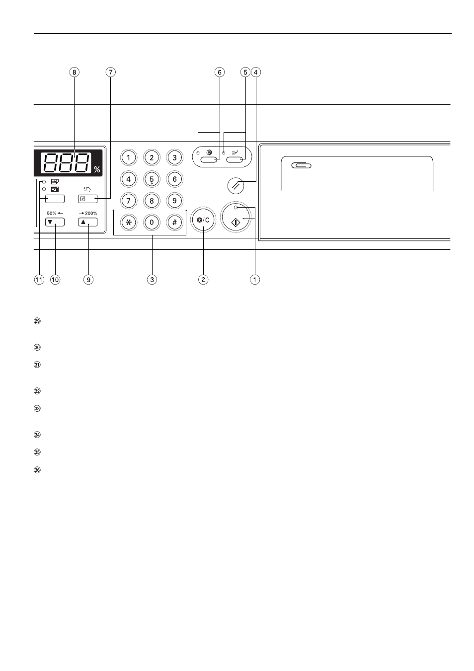 Chapter 2 names of parts | TA Triumph-Adler DC 2015 User Manual | Page 13 / 57