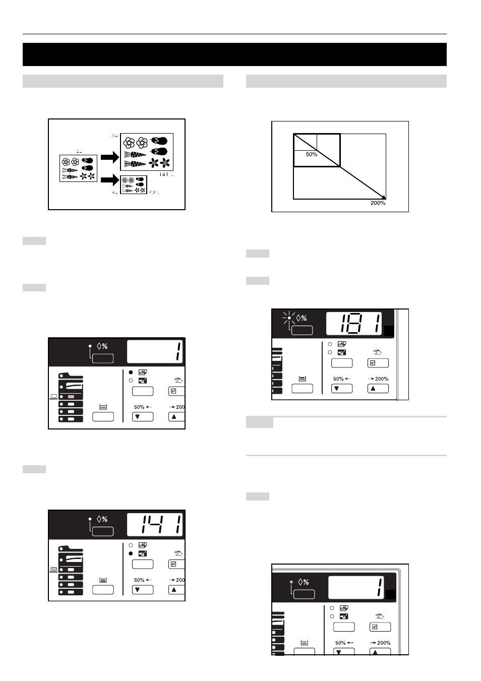 Enlargement/reduction | TA Triumph-Adler DC 2015 User Manual | Page 22 / 57