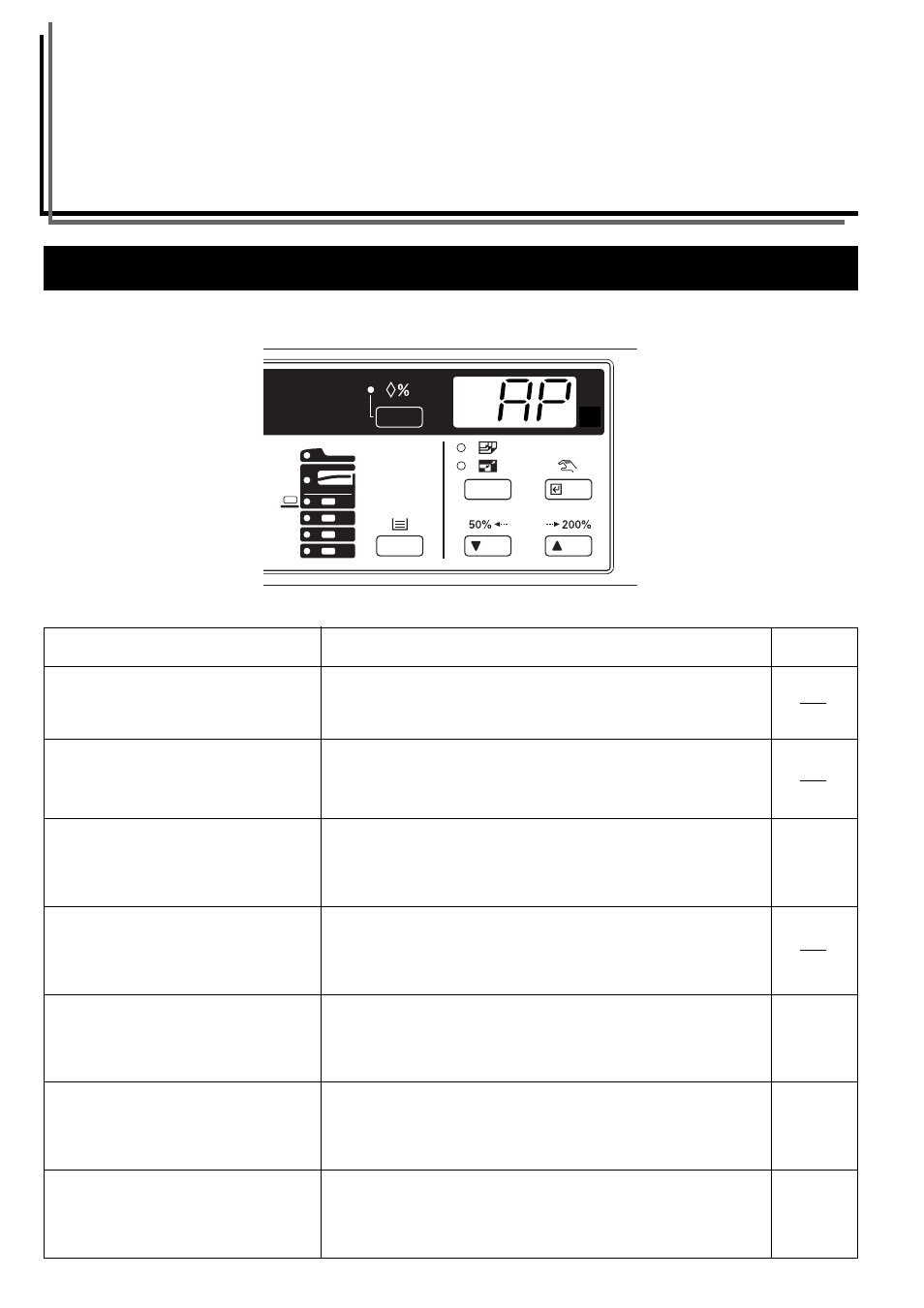 Chapter 8 when a problem occurs, Error display | TA Triumph-Adler DC 2015 User Manual | Page 44 / 57