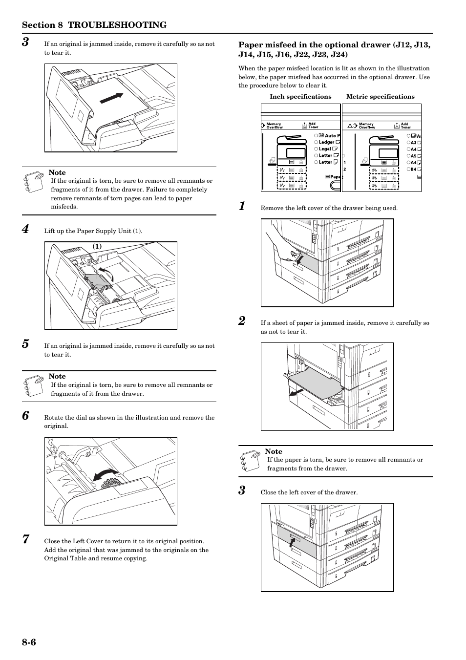 Refer to p.8-6 | TA Triumph-Adler DC 2016 User Manual | Page 100 / 123