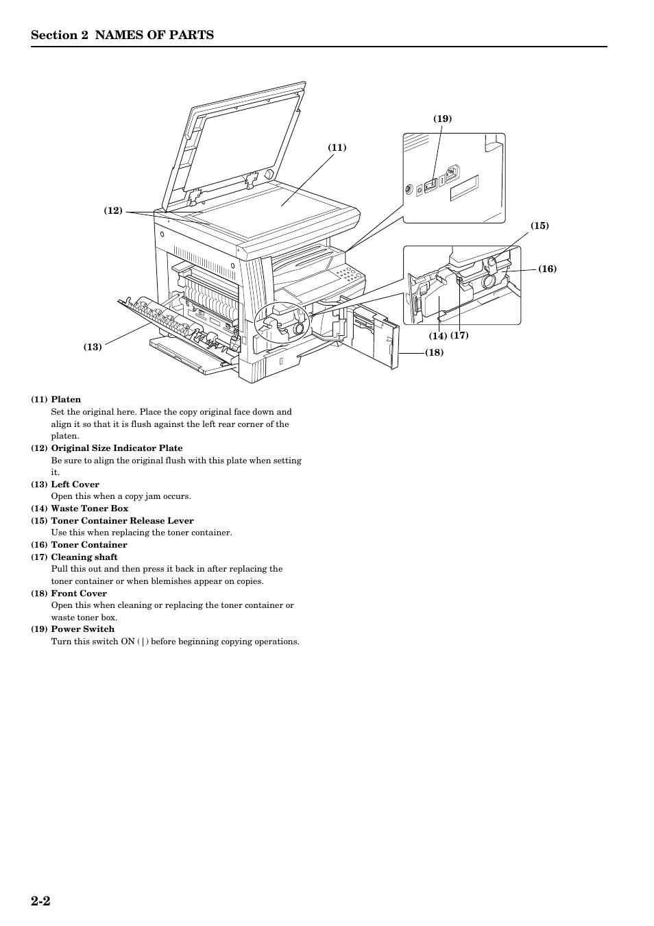 TA Triumph-Adler DC 2016 User Manual | Page 18 / 123