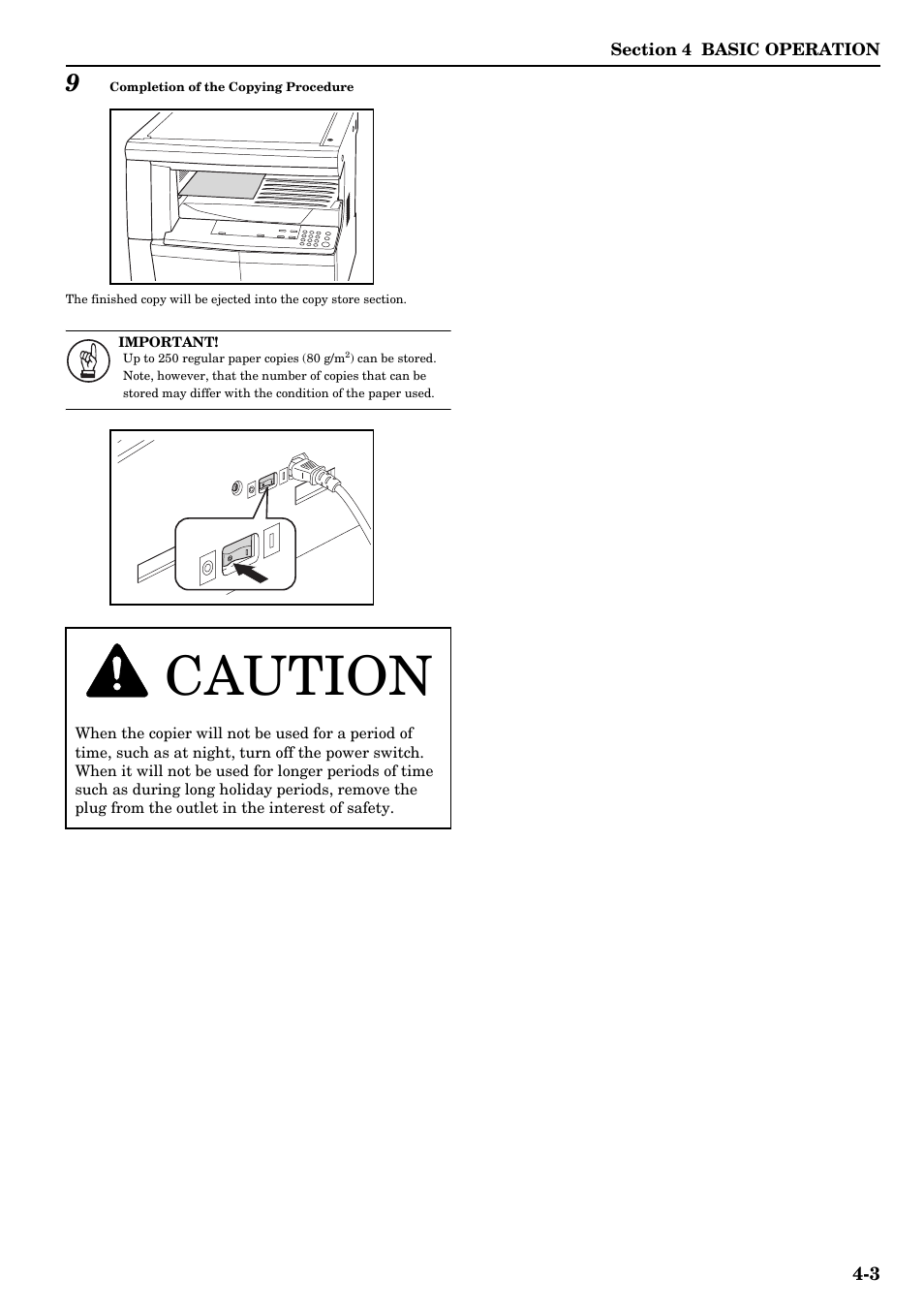 Caution | TA Triumph-Adler DC 2016 User Manual | Page 33 / 123