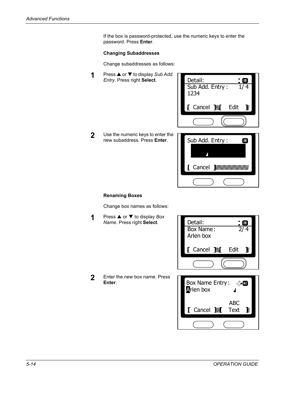 TA Triumph-Adler DC 2018 User Manual | Page 106 / 234