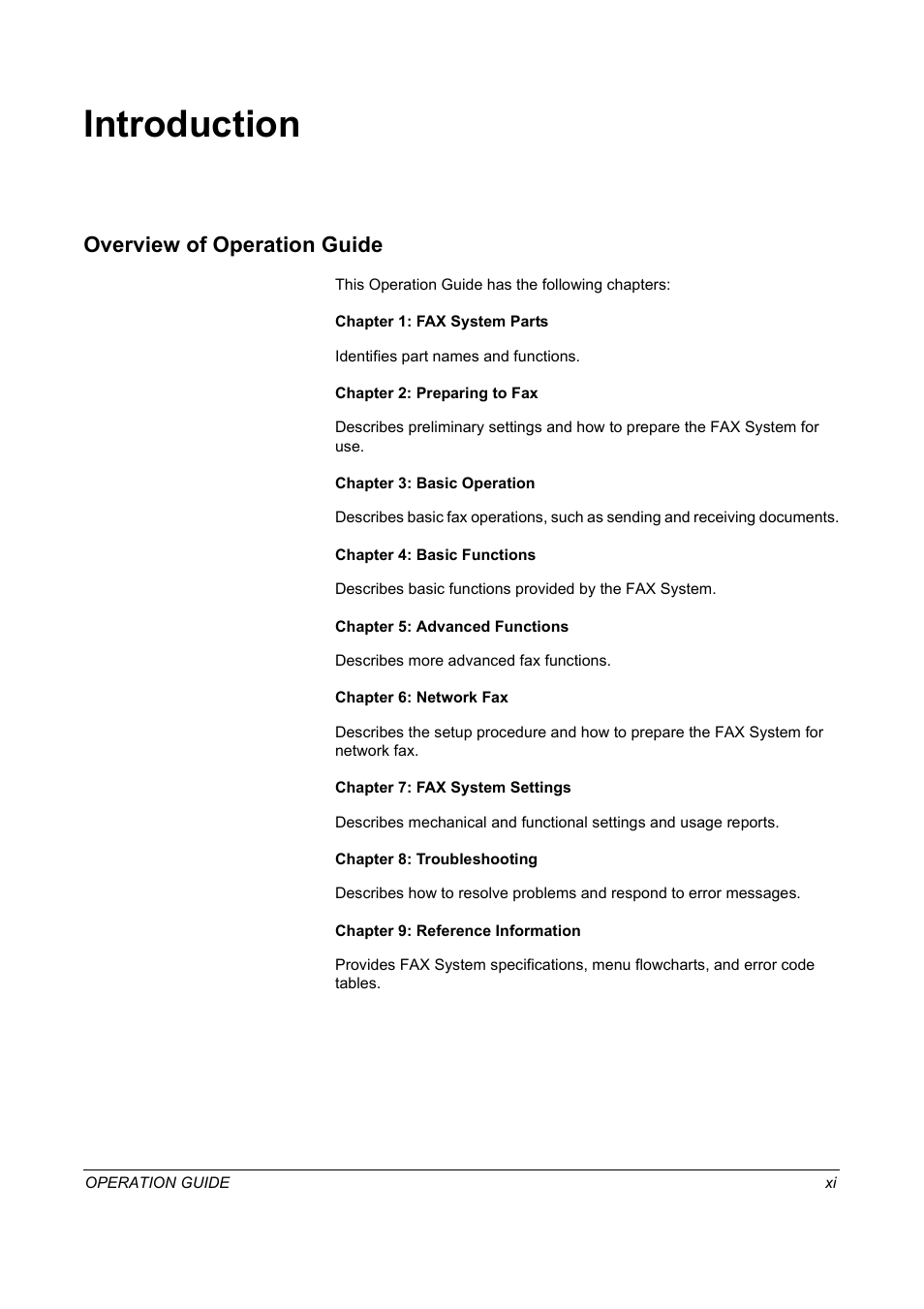 Introduction, Overview of operation guide | TA Triumph-Adler DC 2018 User Manual | Page 13 / 234