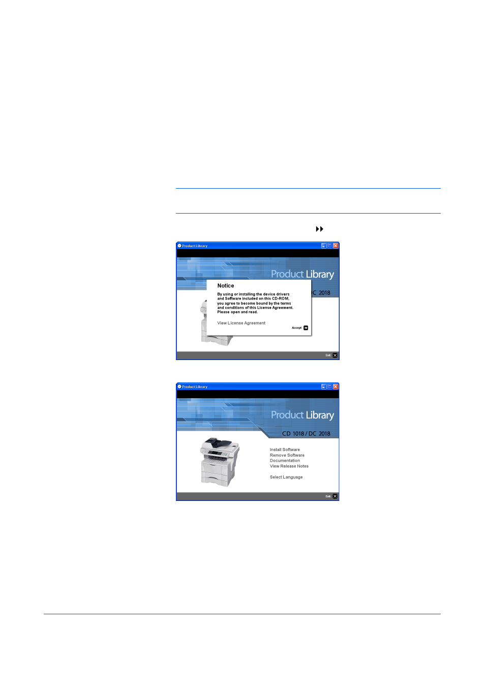 1 installing the corresponding software, Installing the network fax driver, 1installing the corresponding software | TA Triumph-Adler DC 2018 User Manual | Page 206 / 234