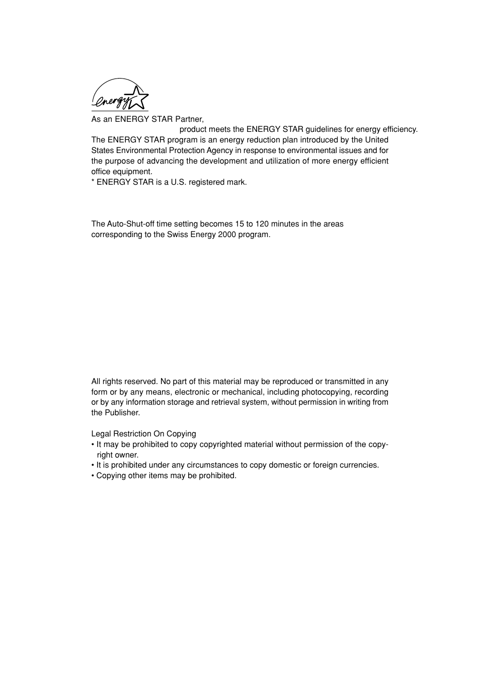 TA Triumph-Adler DC 2020 User Manual | Page 2 / 73
