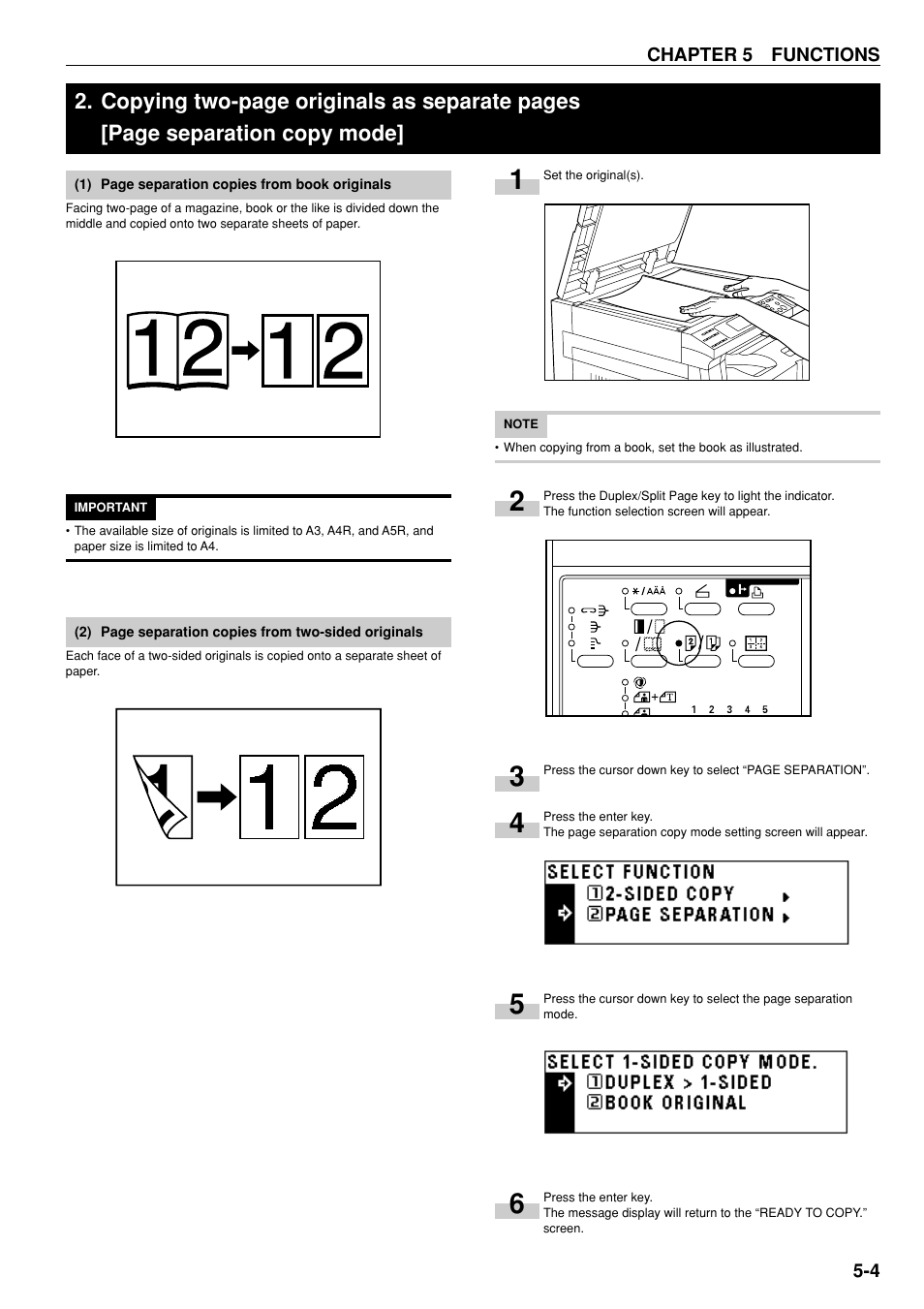 TA Triumph-Adler DC 2020 User Manual | Page 30 / 73