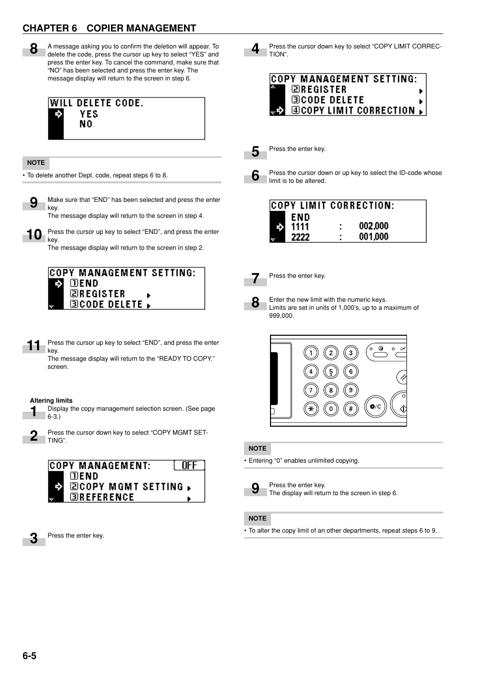 TA Triumph-Adler DC 2020 User Manual | Page 41 / 73