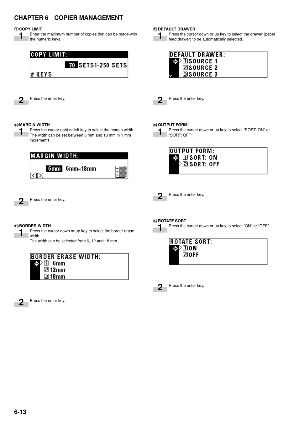 TA Triumph-Adler DC 2020 User Manual | Page 49 / 73