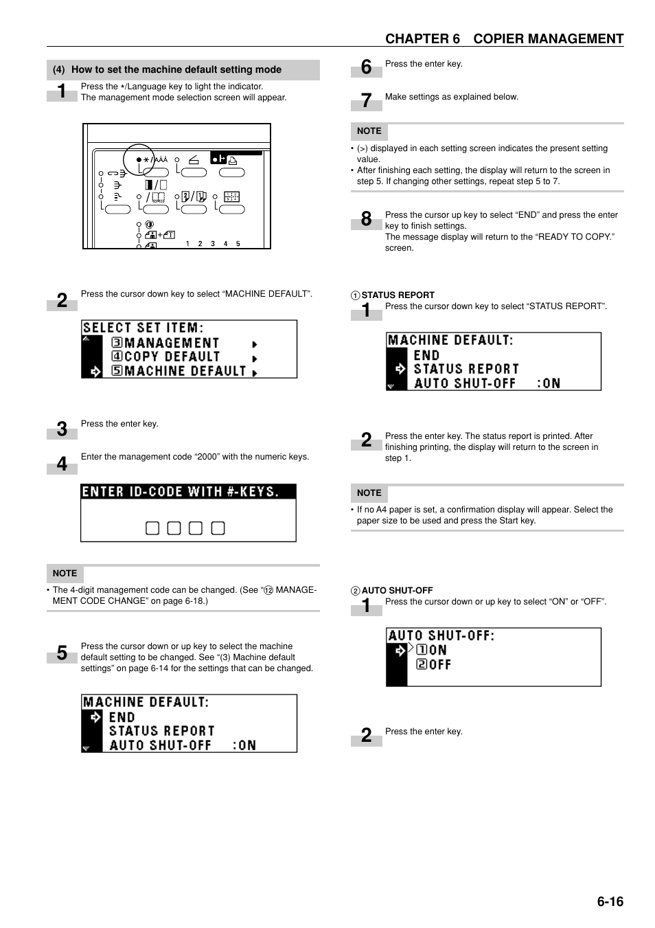TA Triumph-Adler DC 2020 User Manual | Page 52 / 73